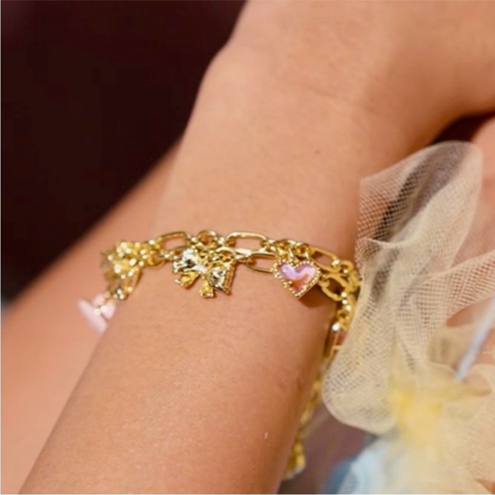 LOVESHACKFANCY Kendra Scott Charm Bracelet